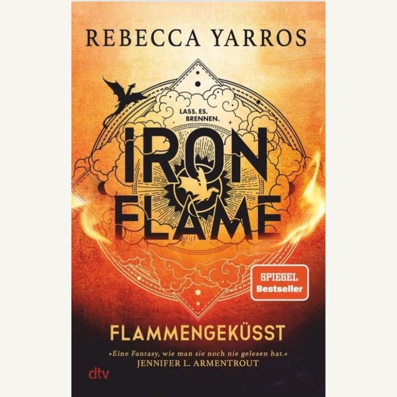 Flammengeküsst Teil 2  Iron Flame. Fantasy Roman
Fotocredit dtv-Verlag
@Dalslandliebe