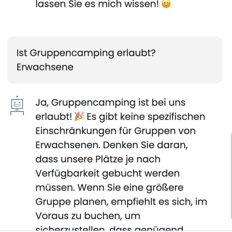 Hennestrand Resort: KI-Chat mit Frage - Antwort
Fotocredit Sibille Kurdts
@Dalslandliebe